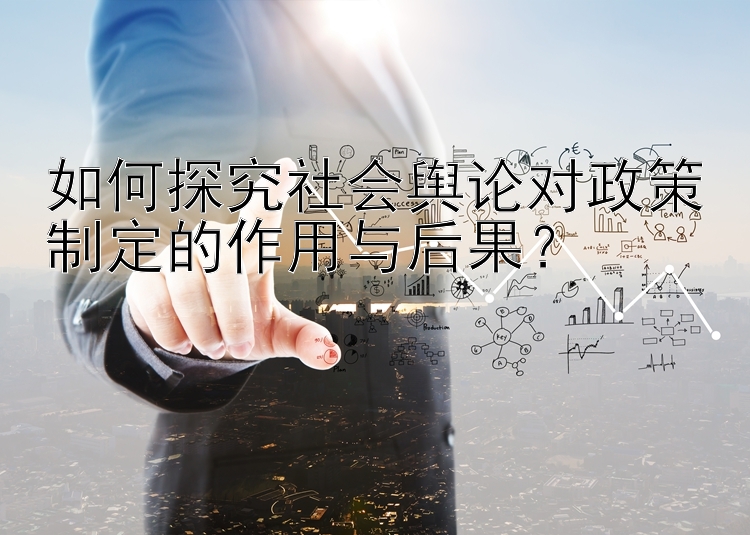 如何探究社会舆论对政策制定的作用与后果？